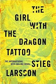 The Girl with the Dragon Tattoo Book Cover by Stieg Larsson